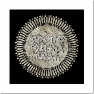 Audentes Fortuna Iuvat (Fortune Favors The Bold) Posters and Art